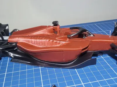 FERRARI F1-75 V2 2022 F1 CAR 3D print model
