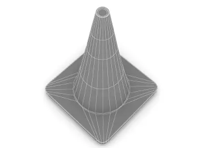 traffic cone 3D model