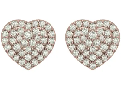 Earring 3D print model 14
