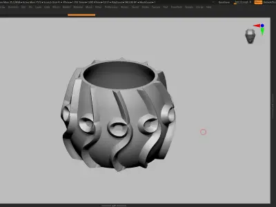 vase 3d print 485  3D print model