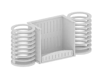 Pen and pencil holder 3D model