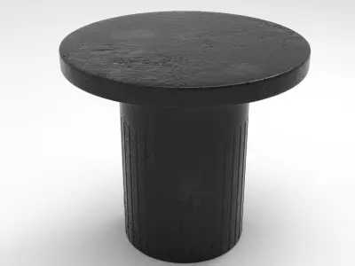 Colon Table Low-poly 3D model