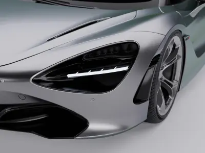 Mclaren 720s 3D Model 3D model