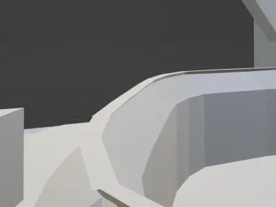 space office Free low-poly 3D model