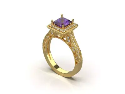 ring code 146 3D print model