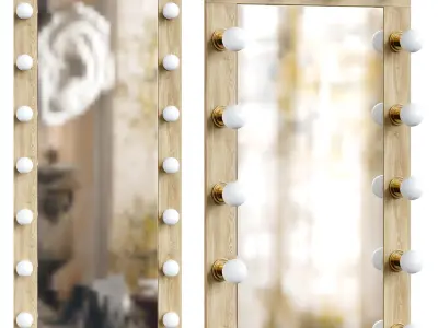 Dressing room Mirror by Jendi Mirror 3D model