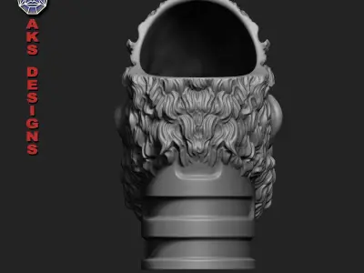 Gorilla 1 Penstand cum flowerpot 3D print model