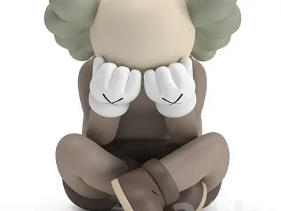 Kaws Sitting 3D model