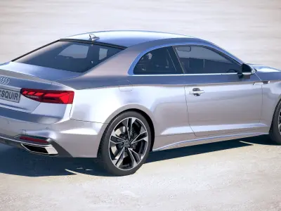 Audi A5 Coupe 2020 3D model
