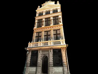 Classic building 3D model buy
