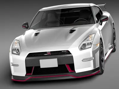 Nissan GT-R Nismo 2015 3D model