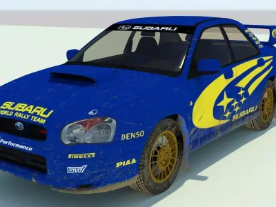 Subaru Impreza Rally  3D model