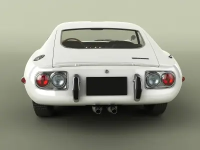 Toyota 2000GT 3D model