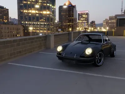 Porsche 911 Carrera RSR Collectors Spec 3D Model 3D model