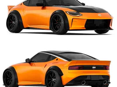 NISSAN Fairlady Z RZ34 400Z 3D model