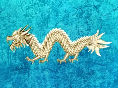 Dragon for jewelry - Dragon for ring - Dragon for pendant 3D print model