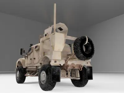 Oshkosh M-ATV Low-poly 3D model