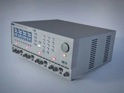MX 100QP Bench Power Supply 3D model