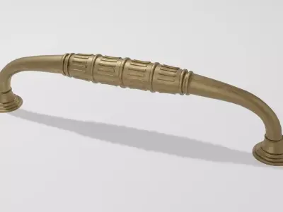 Bronze Furniture Handle 3D model