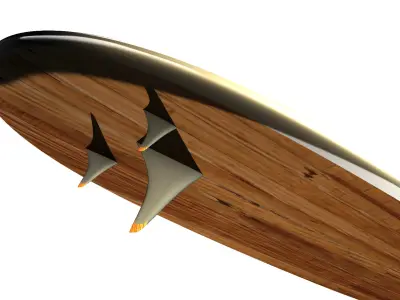 Surf board 3D model