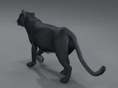 Panther 3D model
