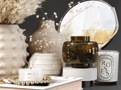 Decorative Set 100 3D model