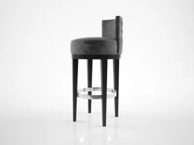The Sofa and Chair Co Oscar barstool 3D model