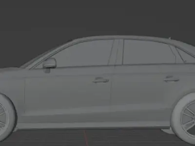 Audi S3 3D model