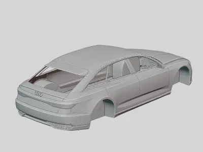 Audi Prologue Avant Concept 2015 Printable Body 3D print model