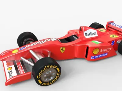 3D printable model of Ferrari F310 F 3D model