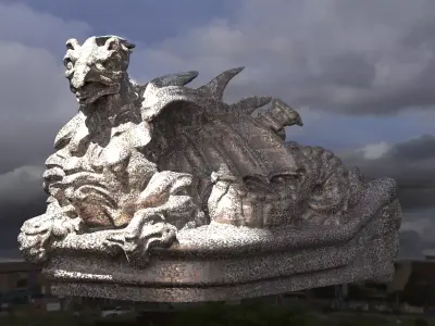 Classical Drake Design 3D model