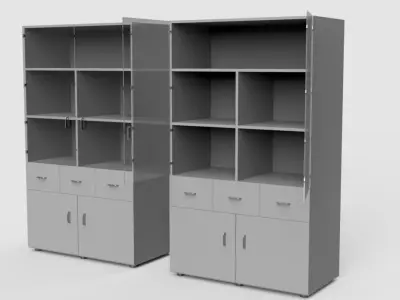 cupboard model 1 3D model