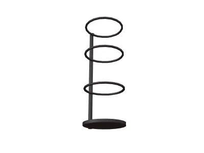 Modern Design Umbrella Stand v1 002 Low-poly 3D model