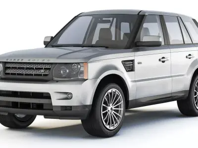 Land Rover Range Rover Sport 2009 3D model