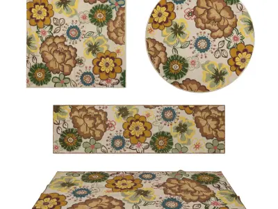 Rugs No 760 Low-poly 3D model