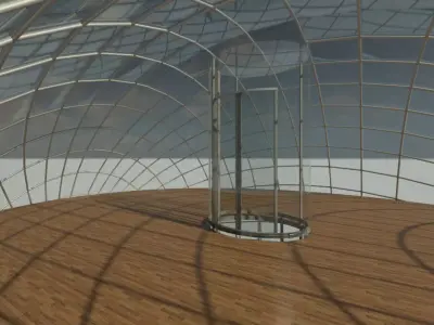 viewing deck 3D model