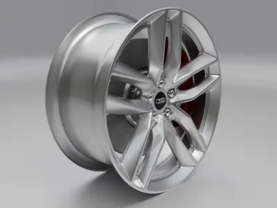 Car Rim 3D model get