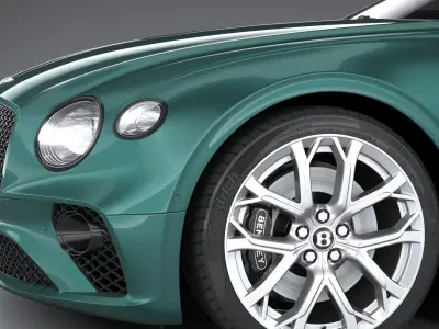 Bentley Continental GT S 2023 3D model