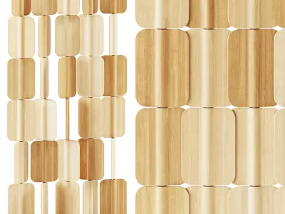 Patch PA 0118 Self Standing Acoustic Divider by True Design 3D model