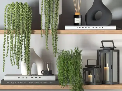 decorative set 02 3D model