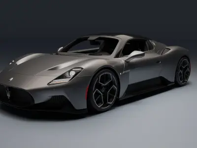 Maserati MC20 Low-poly 3D model