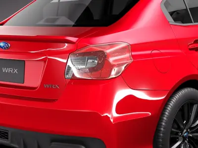 Subaru Impreza WRX 2015 3D model