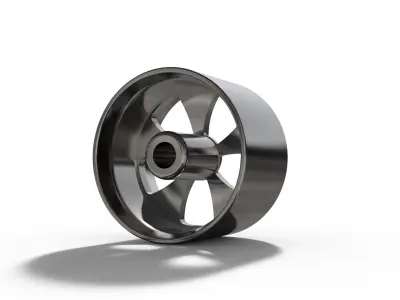 BILLET SPECIALATIES FUELIE WHEEL  3D print model