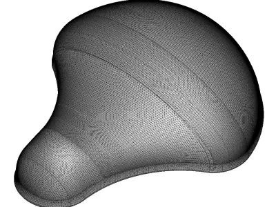 Sports Bicycle Saddle 3D print model