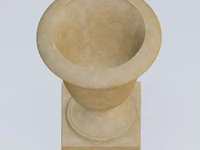 Garden urn planter29 3D model