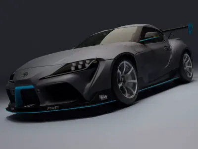 Toyota GR Supra 3D model