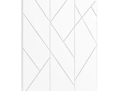 Metal Wall Panel 3D model