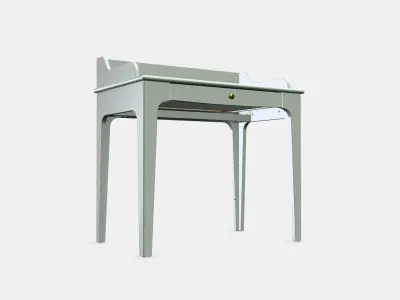 LOMMARP Desk 1 Low-poly 3D model