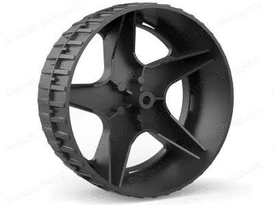 Wheel rim for Push Ride-on Car AMG GL63 3D print model