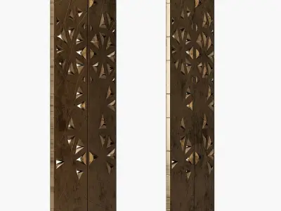 Panel CNC 3D model